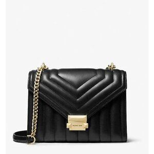 Michael Kors Large Whitney Quilted Shoulder Bag